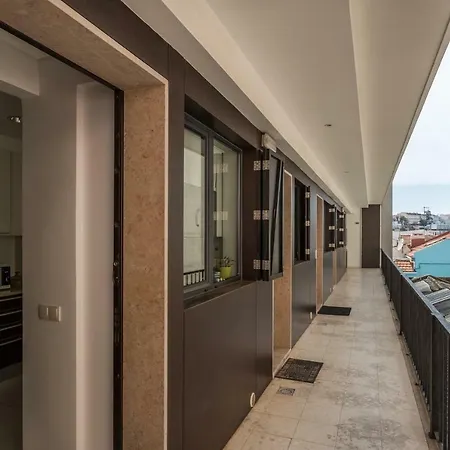 Daire Rossio Penthouse Three-bedroom W/ River View And Parking - By Lu Holidays *